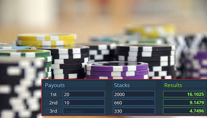 Jogo short stack em torneios de poker