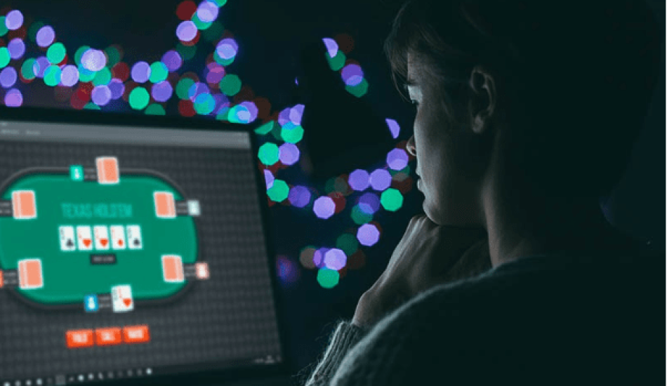 Jogador jogando PokerStars no Android